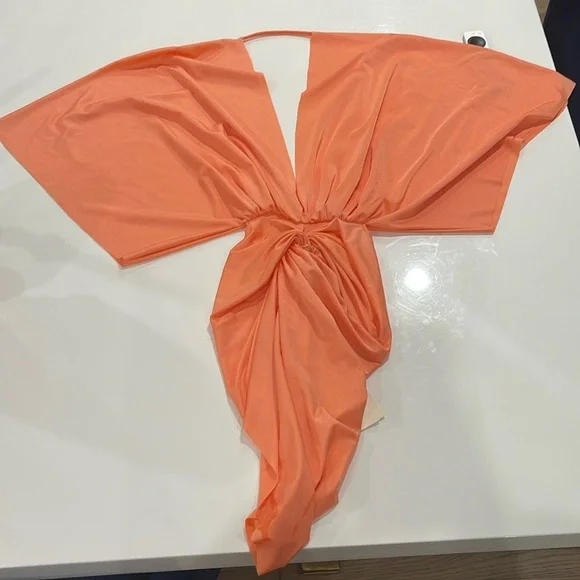 NWT Baobab Mia Mini Coral Cover Up Dress - Picture 9 of 11